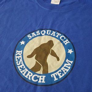 NM Sasquatch Research Team Blue T-Shirt Large